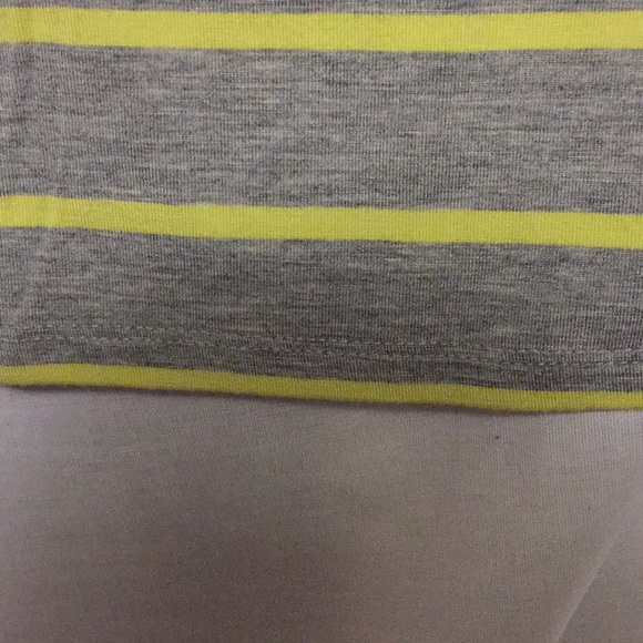 Gray and Yellow Banana Republic Factory top - Picture 3 of 4